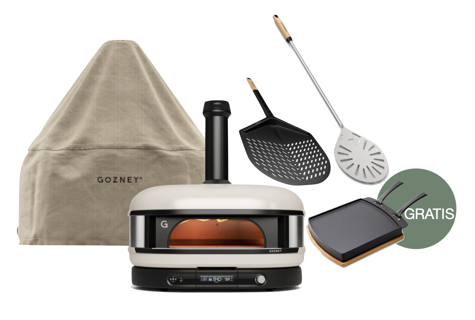 Gozney Dome Gen 2.0 Creme - Starter Set