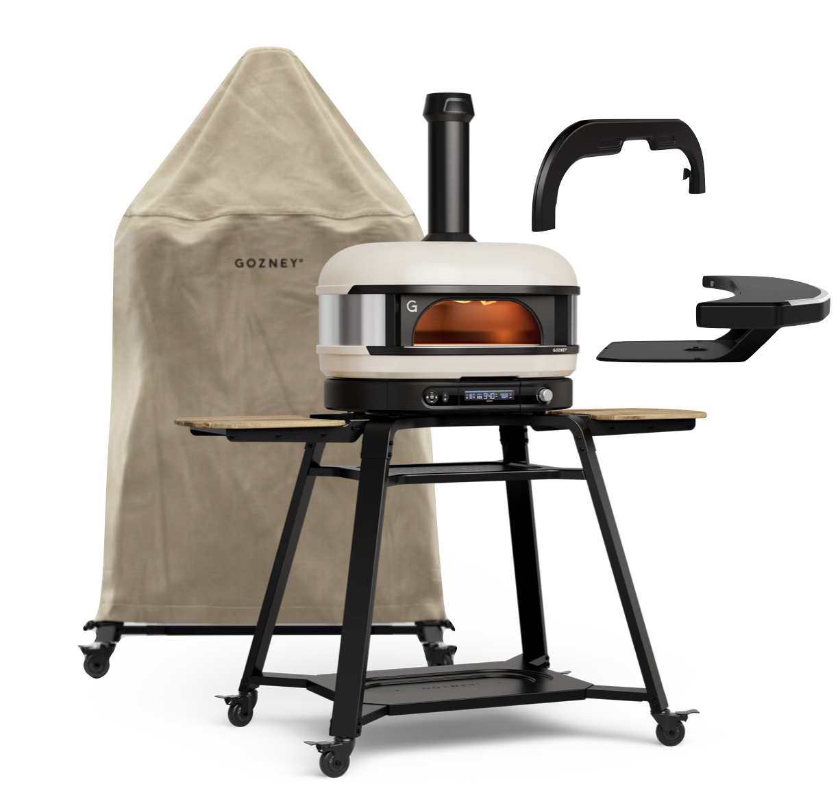 Gozney Dome Gen 2.0 Creme - Komplett Set inkl. Gestell