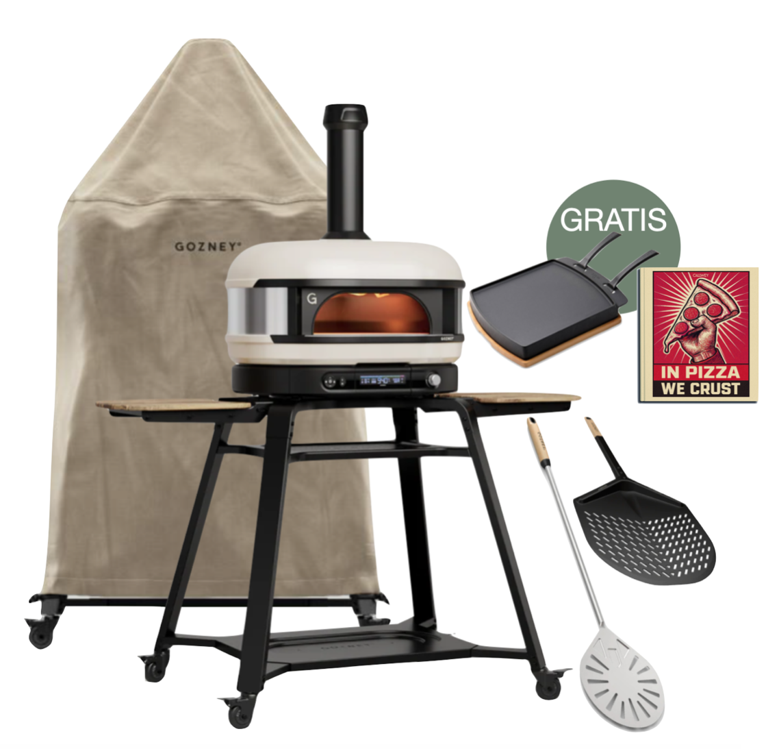 Gozney Dome Gen 2.0 Creme - Starter Set inkl. Gestell 