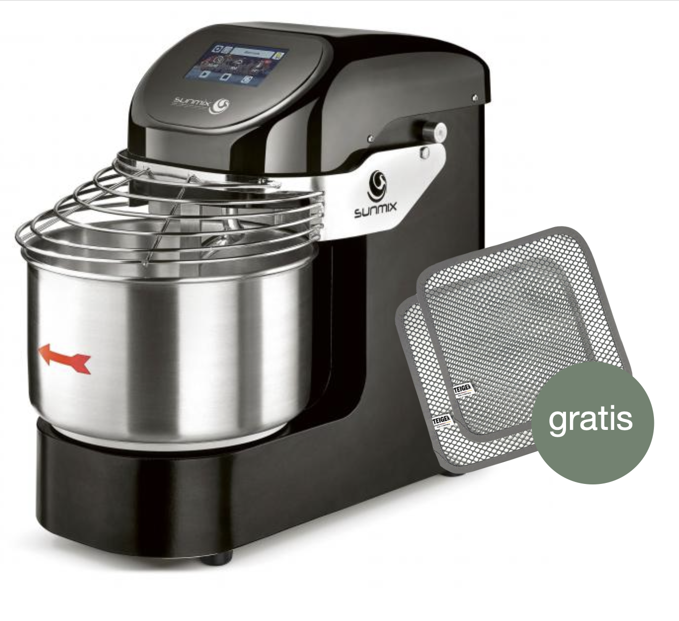 Sunmix EVO Line 6 Spiralkneter Schwarz 