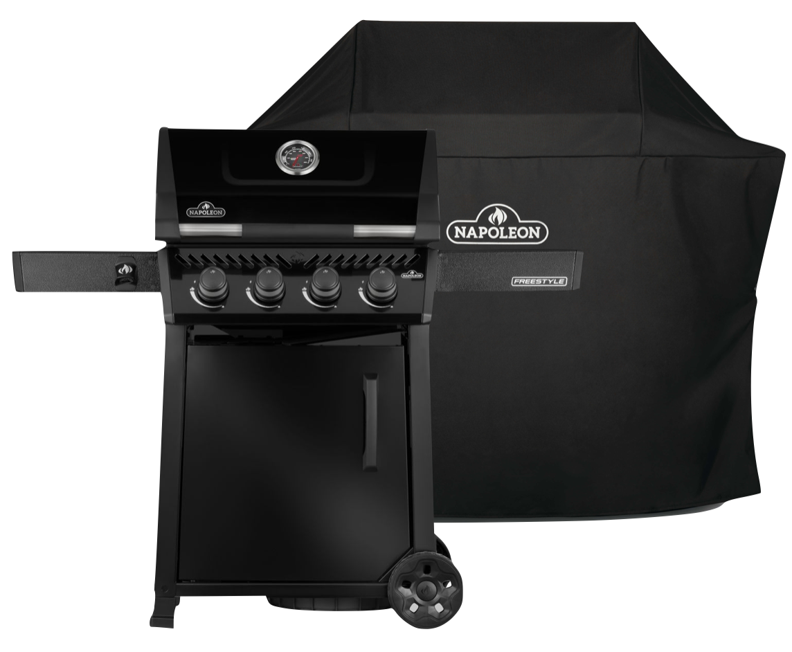 Napoleon Freestyle 425 schwarz inkl. Abdeckhaube - Modell 2026