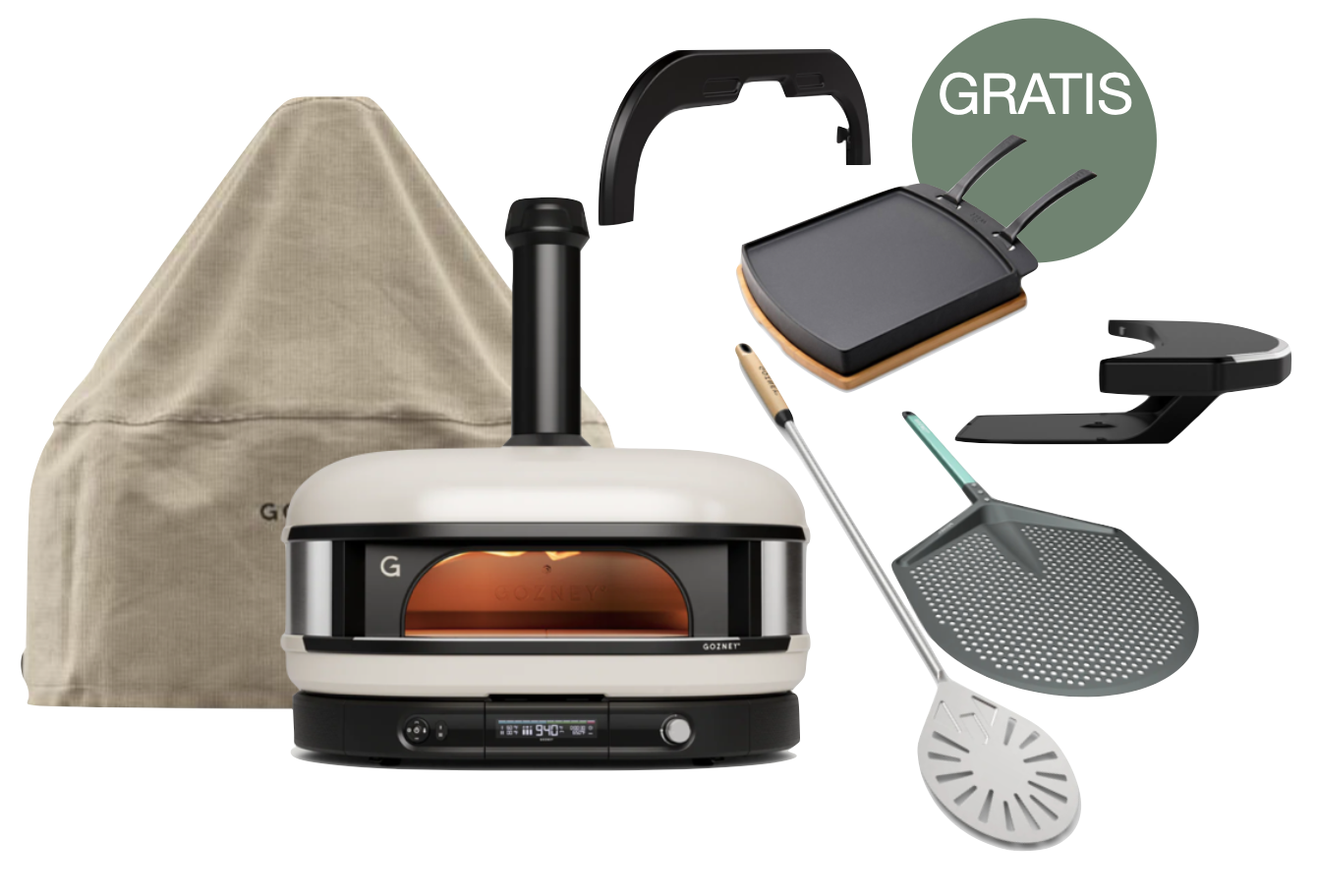 Gozney Dome Gen 2.0 XL Creme - Neapel Set