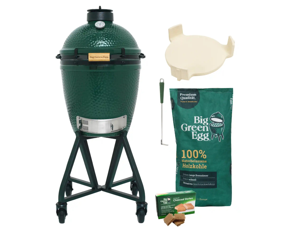 Big Green Egg Starter Set Medium - 50 Jahre Edition Big Green Egg Starter Set Medium - 50 Jahre Edition