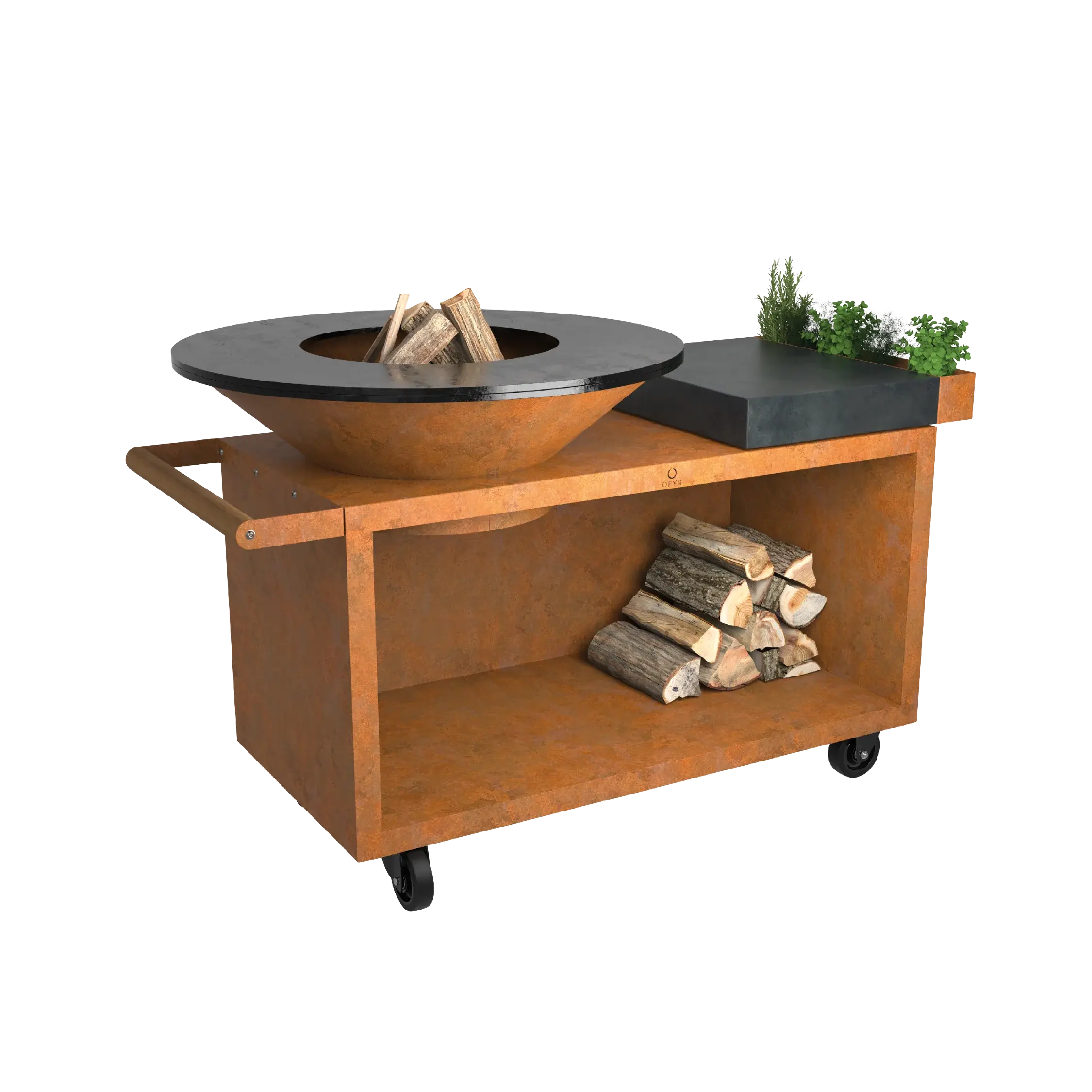 OFYR Island+ Corten 100 PRO Ceramic Dark Grey