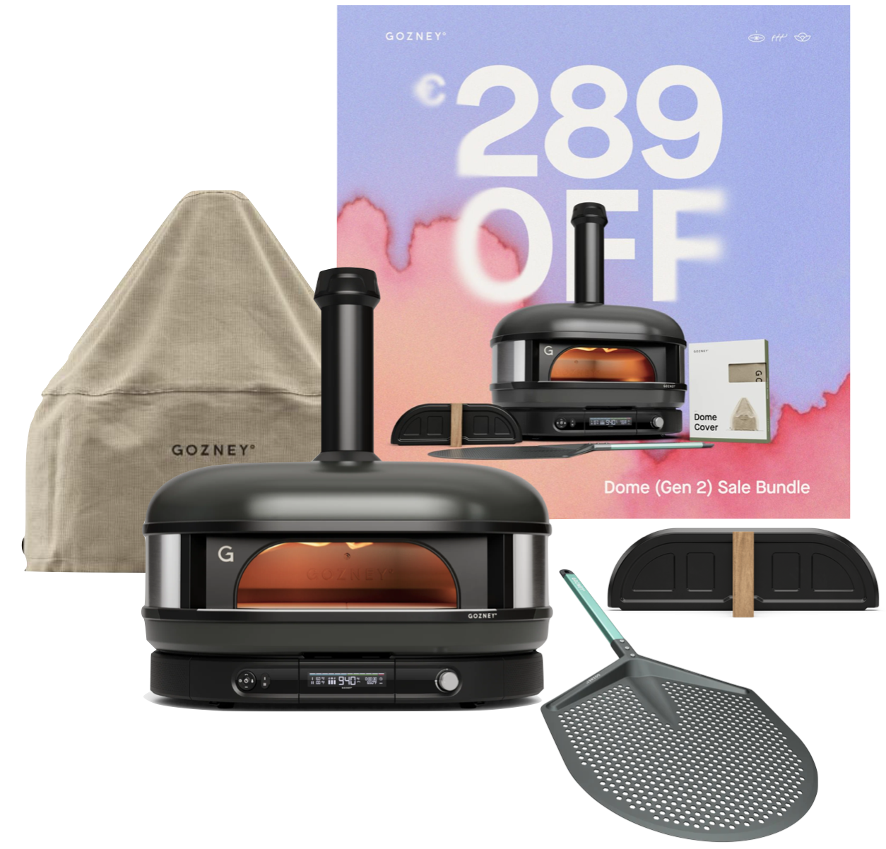 Gozney Dome Gen 2.0 Schwarz 