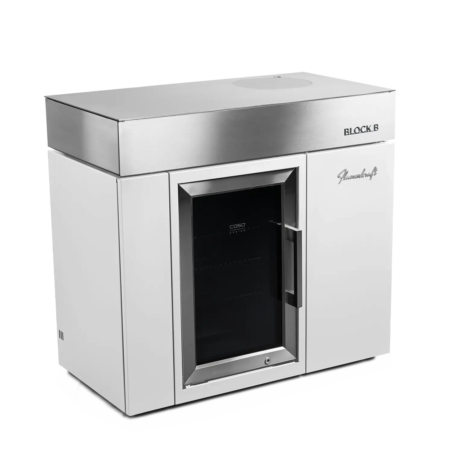 Flammkraft Block B Elfenbeinweiß - Kühl- und Barmodul