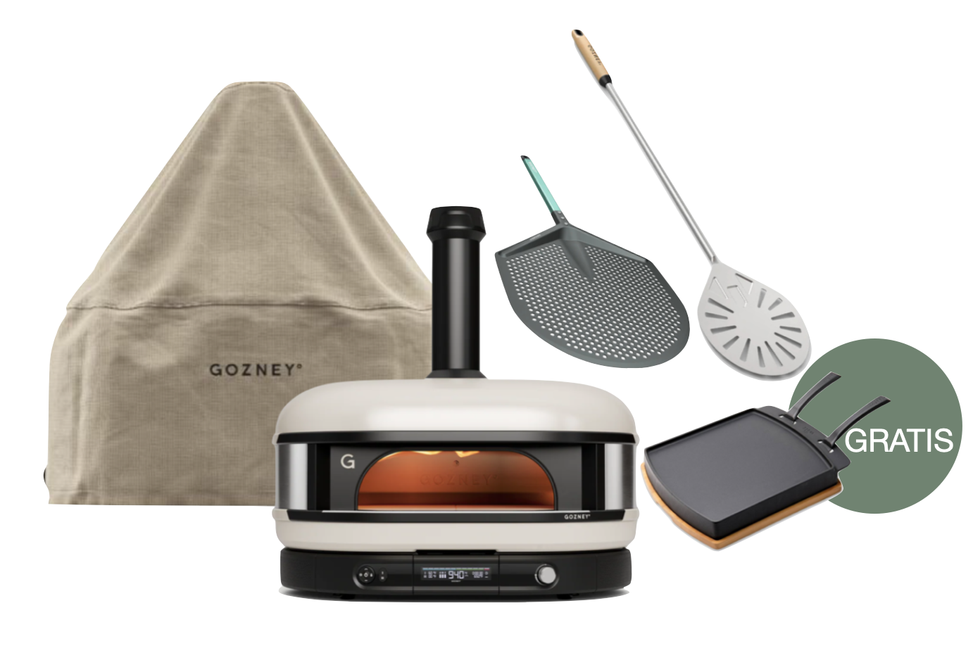 Gozney Dome Gen 2.0 XL Creme - Starter Set