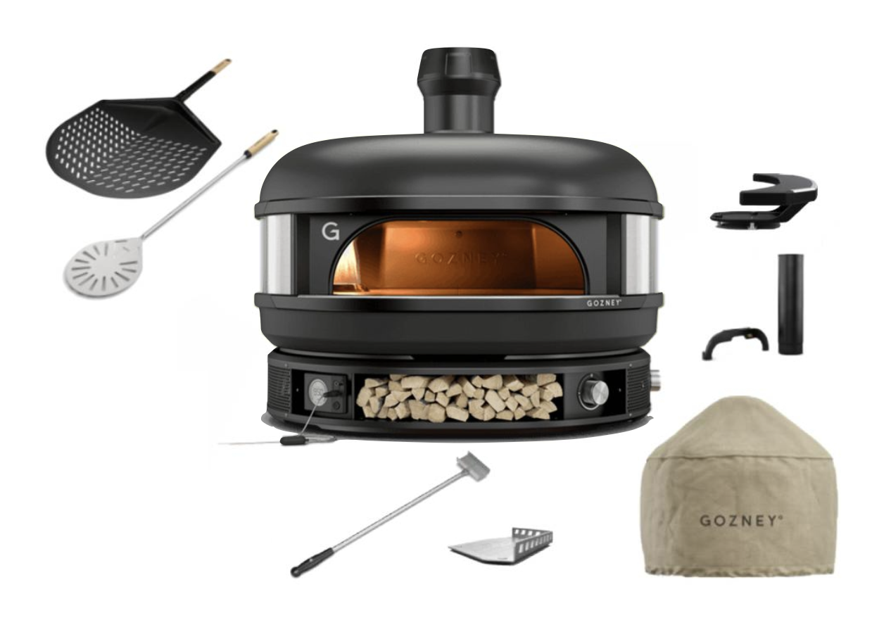 Gozney Dome Dual Fuel Schwarz - limited Edition - Neapel Set ohne Gestell