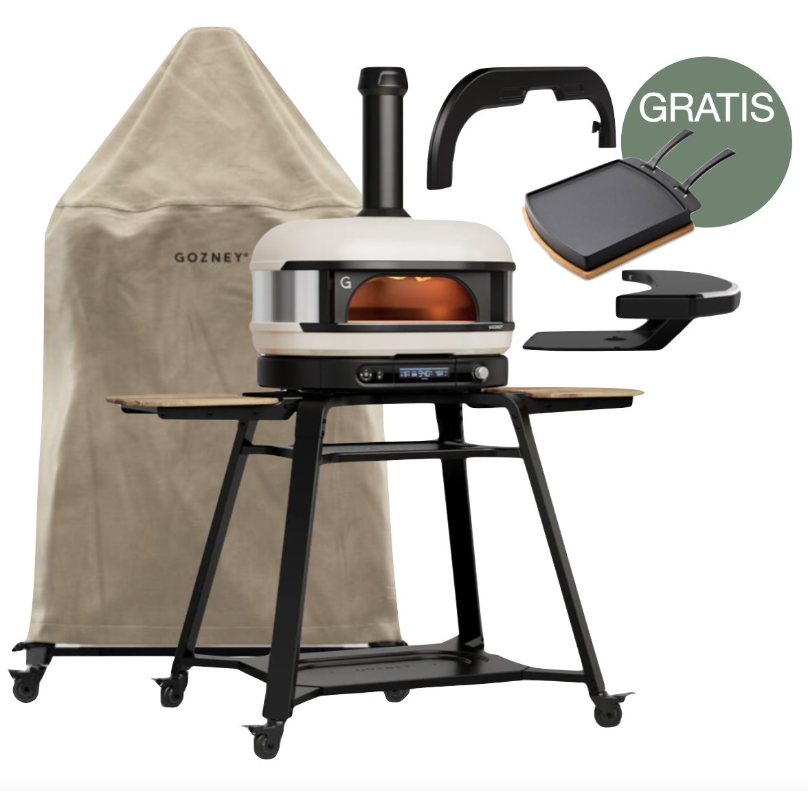 Gozney Dome Gen 2.0 Creme - Komplett Set inkl. Gestell