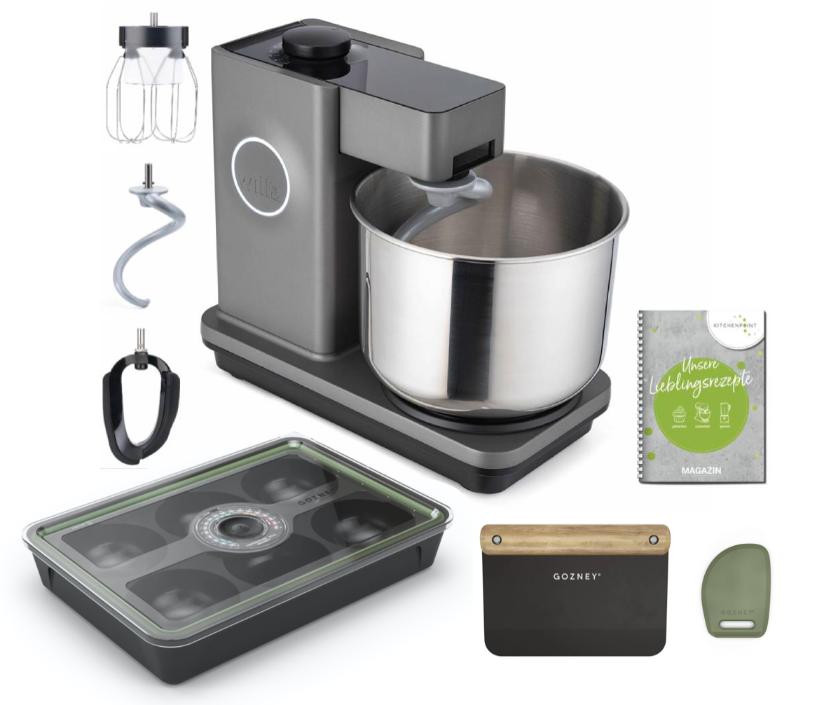 Wilfa Küchenmaschine Probaker grau - Gozney Pizza Set Wilfa Küchenmaschine Probaker grau - Gozney Pizza Set