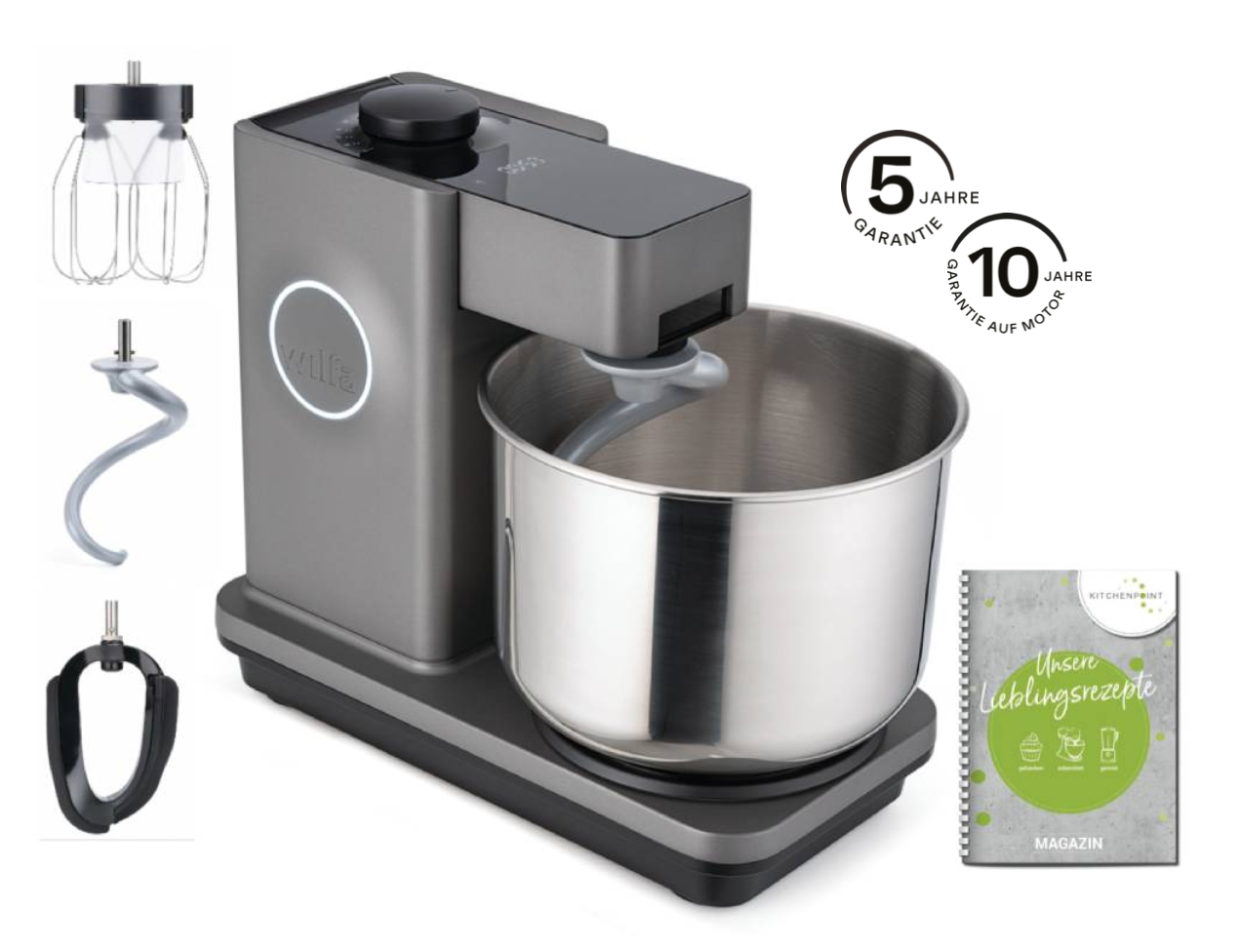 Wilfa Küchenmaschine Probaker Timer grau Wilfa Küchenmaschine Probaker Timer grau