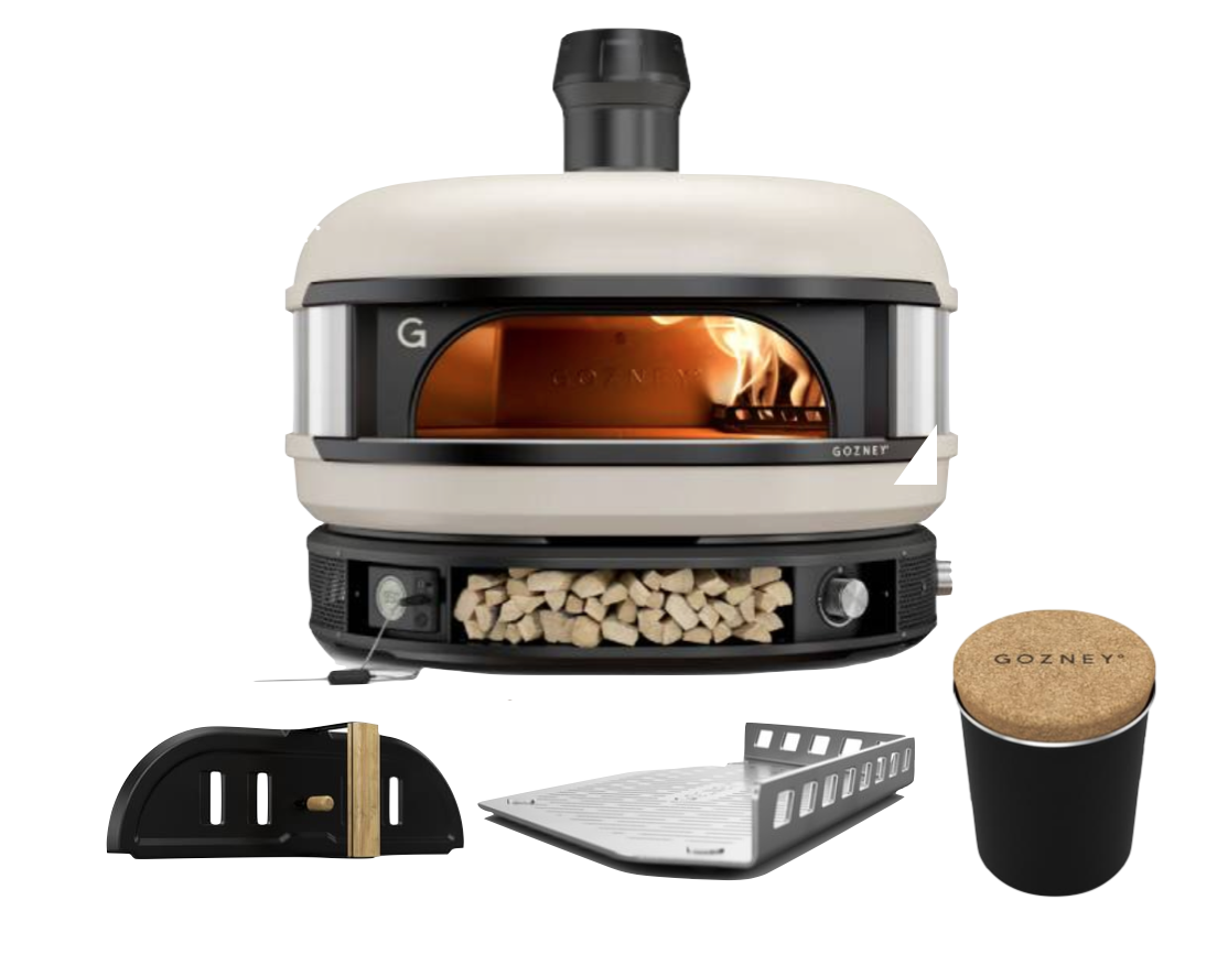 Gozney Dome Dual Fuel Creme Brotback Set 
