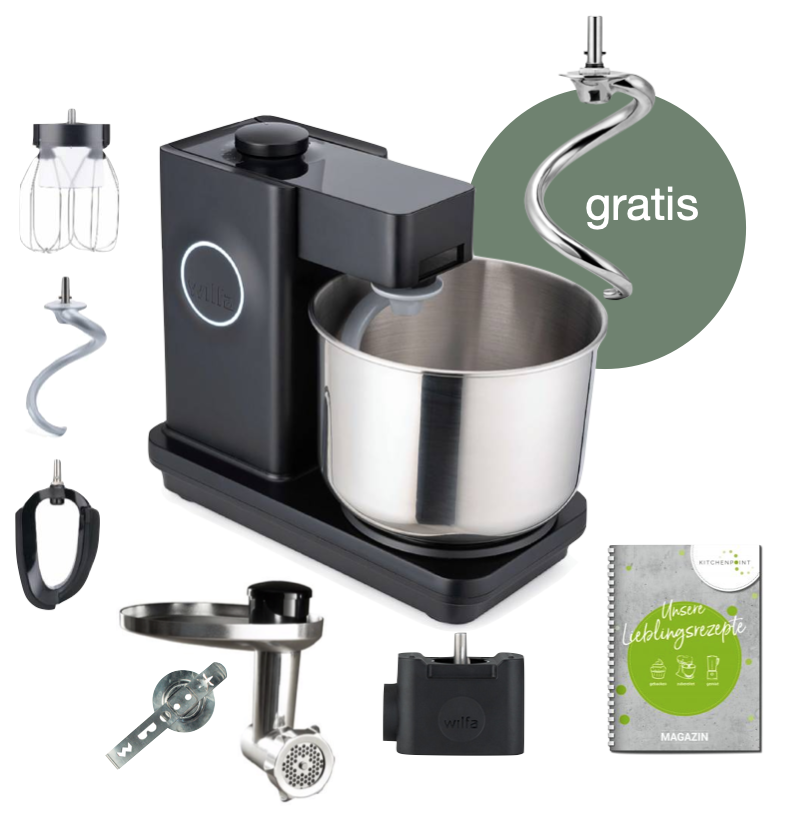 Wilfa Küchenmaschine Probaker schwarz - BBQ Set