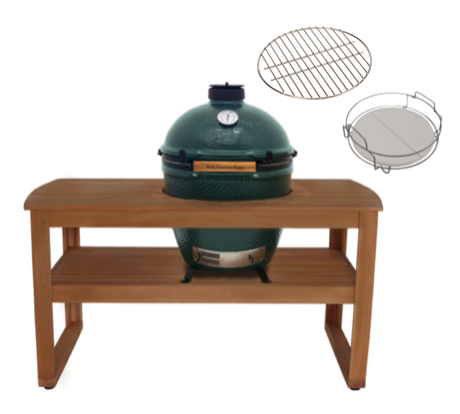 Big Green Egg Large - Eukalyptustisch Bundle