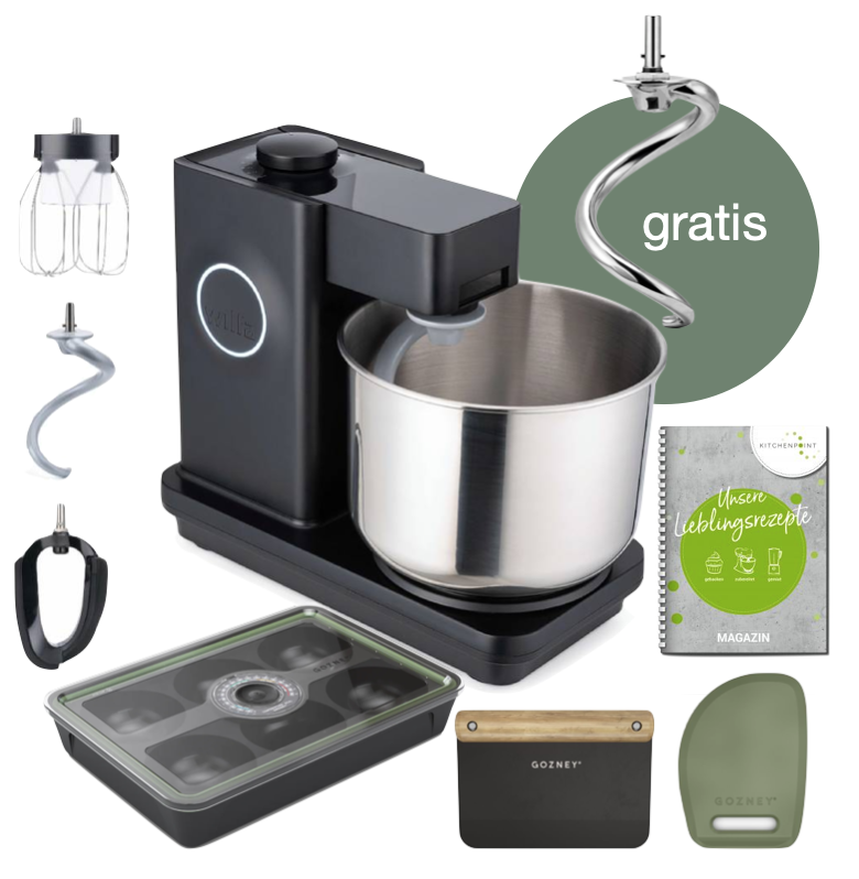 Wilfa Küchenmaschine PROBAKER schwarz - Gozney Pizza Set