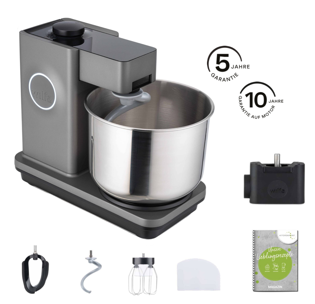 Wilfa Küchenmaschine Probaker grau - Adapter Set Wilfa Küchenmaschine Probaker grau - Adapter Set