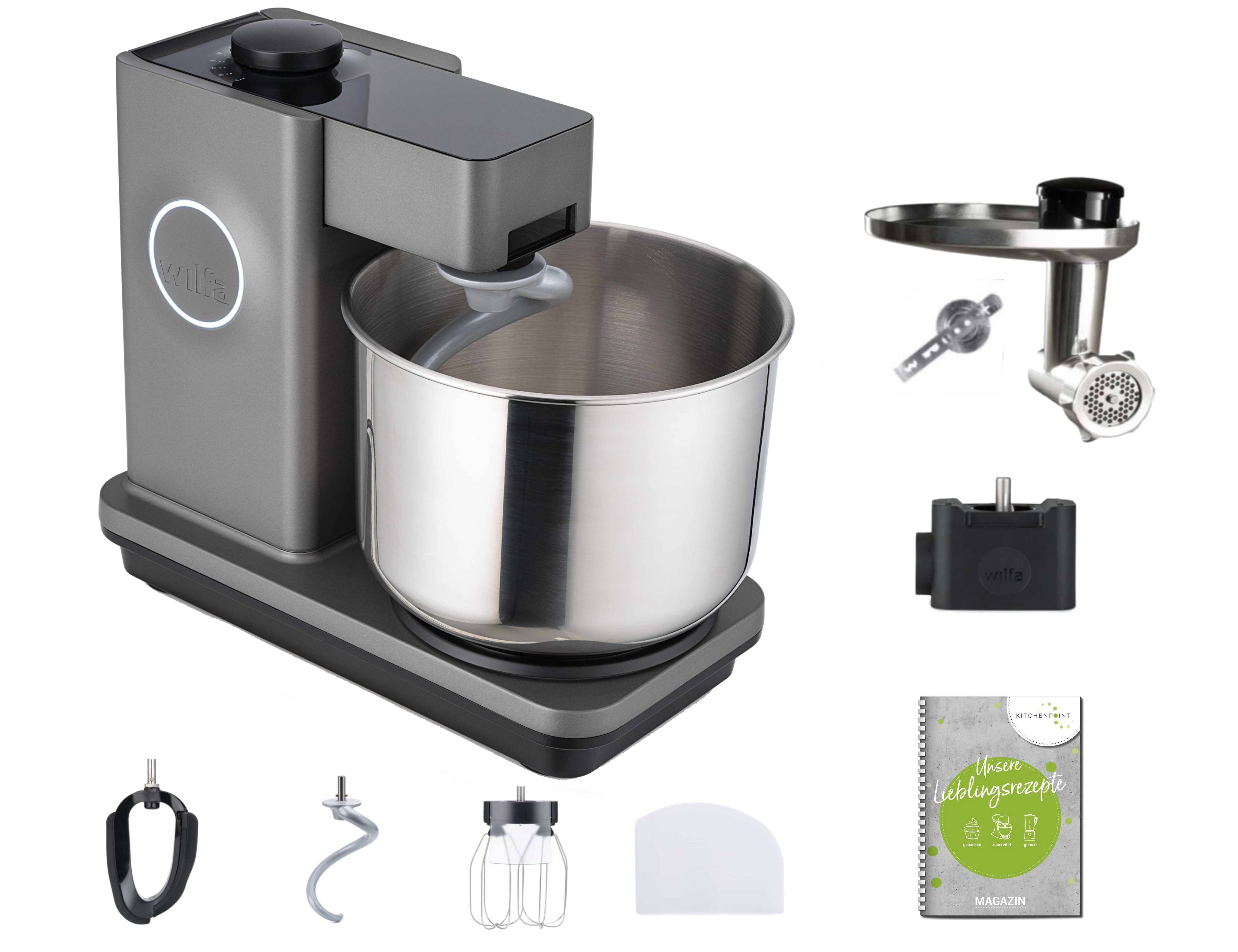 Wilfa Küchenmaschine Probaker grau - BBQ Set Wilfa Küchenmaschine Probaker grau - BBQ Set