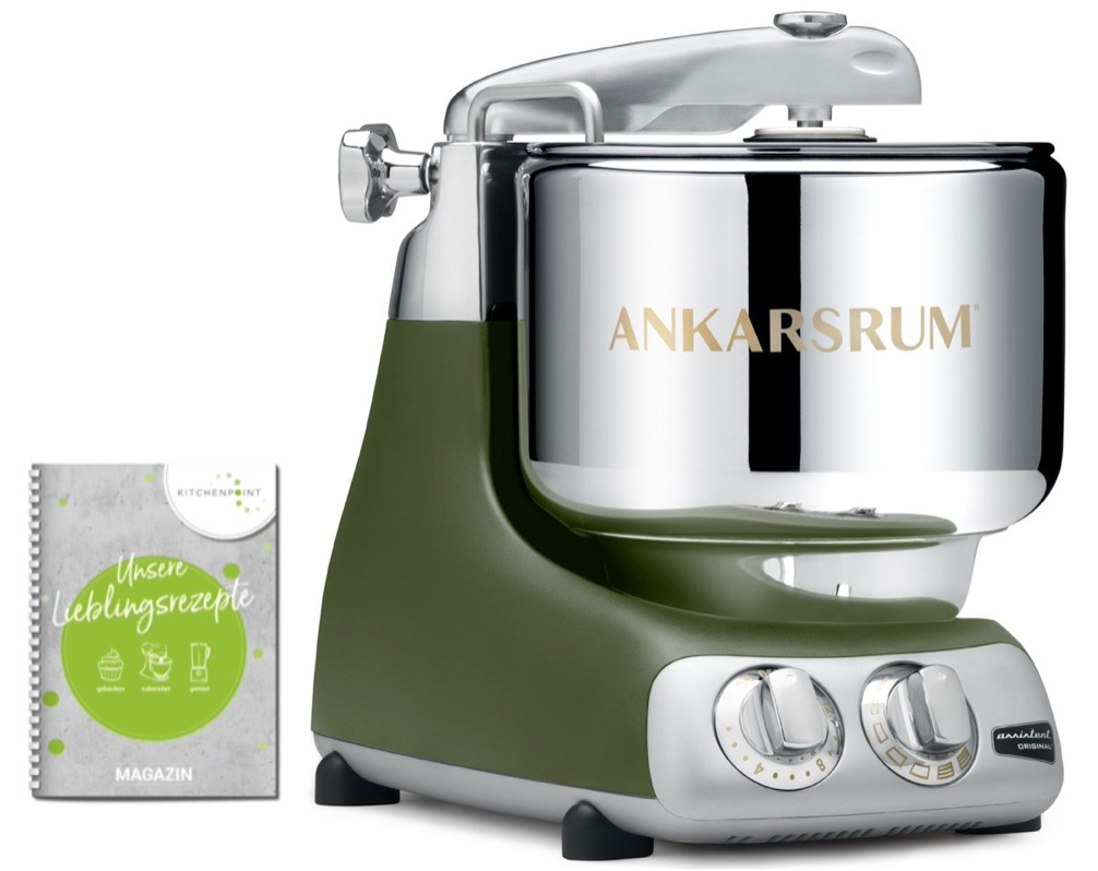 Ankarsrum Küchenmaschine Assistent Olive Green