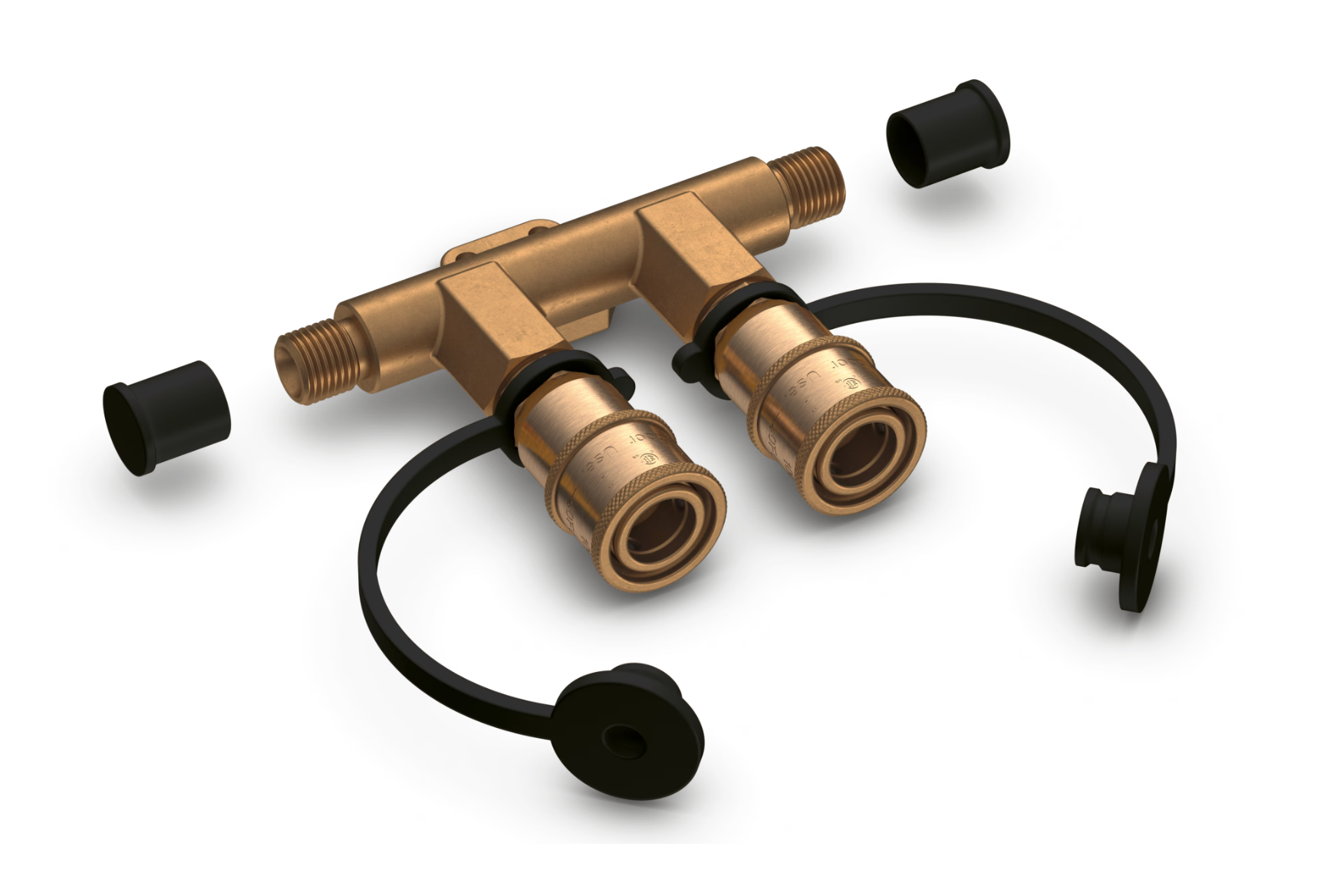 Miele Dreams Outdoorkueche EasySplit Gas - Doppel Gasverteiler