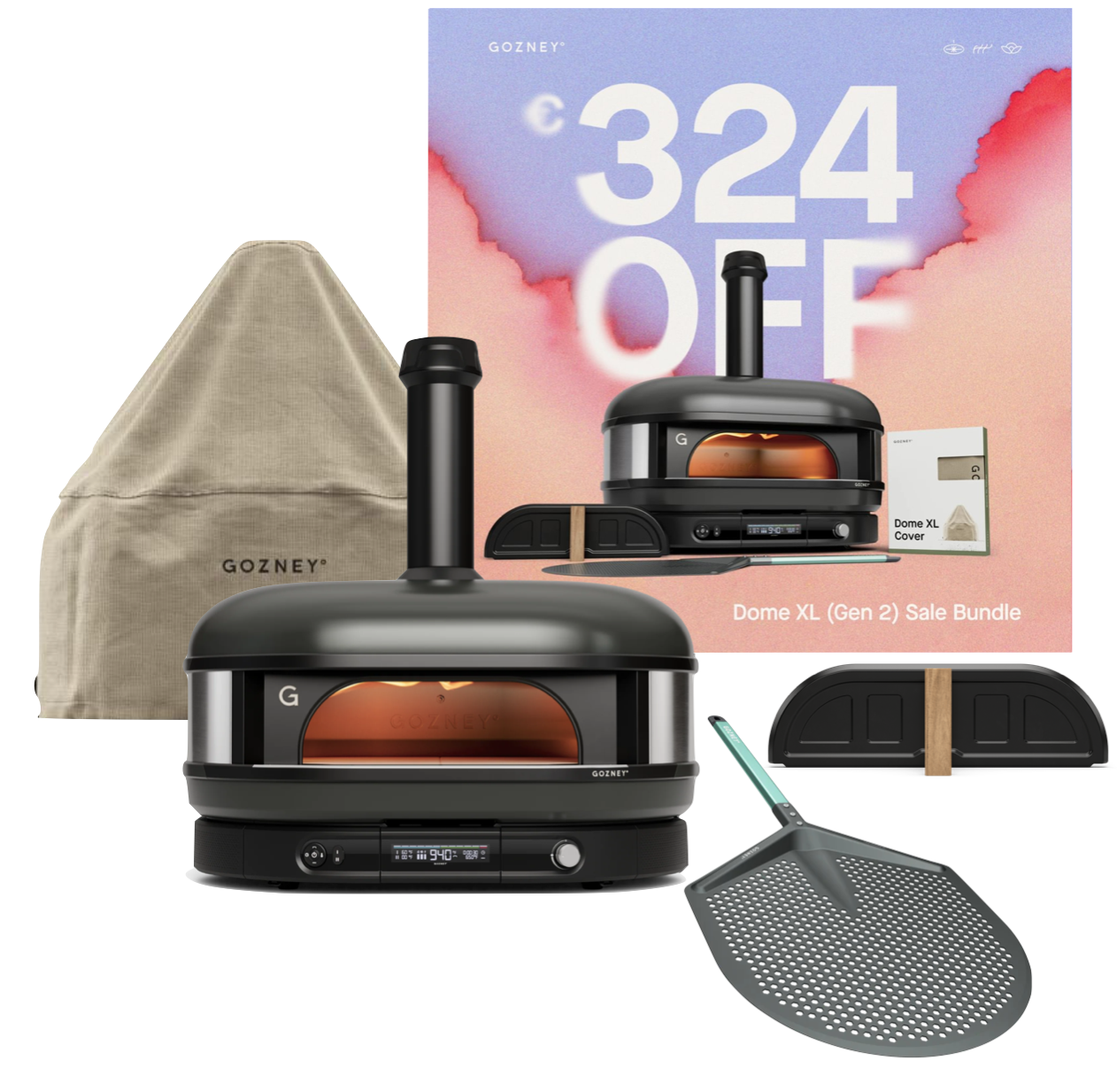 Gozney Dome Gen 2.0 XL Schwarz 