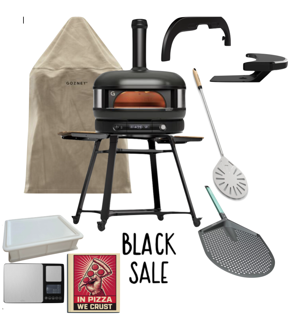 Gozney Dome Gen 2.0 XL Schwarz - Neapel Set inkl. Gestell