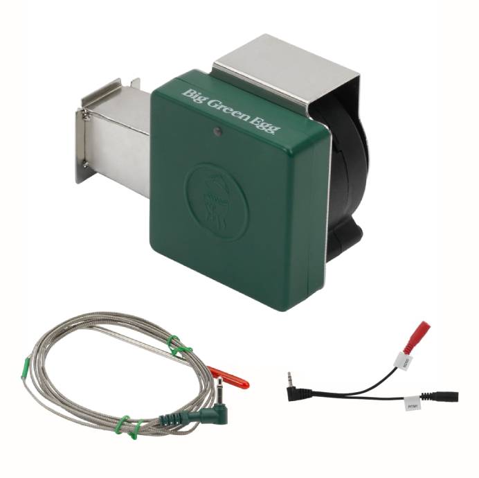 Big Green Egg EGG Genius Temperatursteuerung Set inkl. zusätzlichem Y-Kabel und Fleischsonde