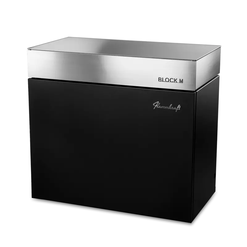 Flammkraft Block M Elfenbein Schwarz Outdoorküche Flammkraft Block M Elfenbein Schwarz Outdoorküche