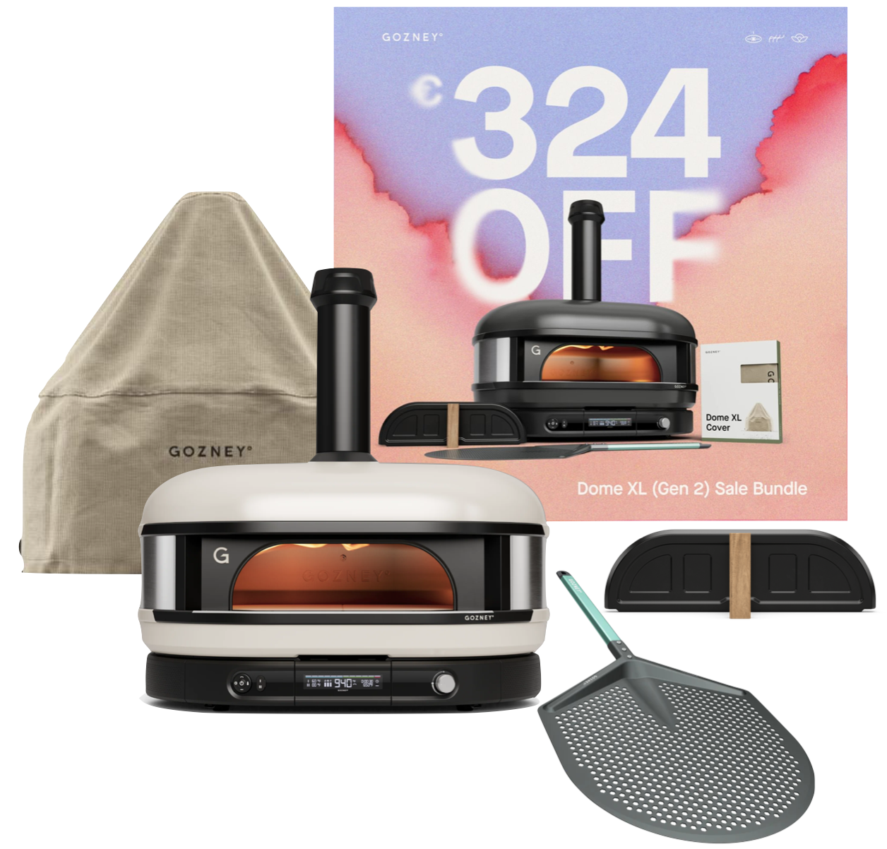 Gozney Dome Gen 2.0 XL Creme