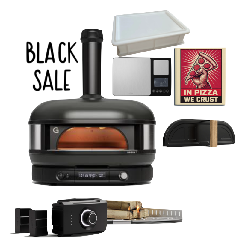 Gozney Dome Gen 2.0 XL Schwarz - Woodfire Set