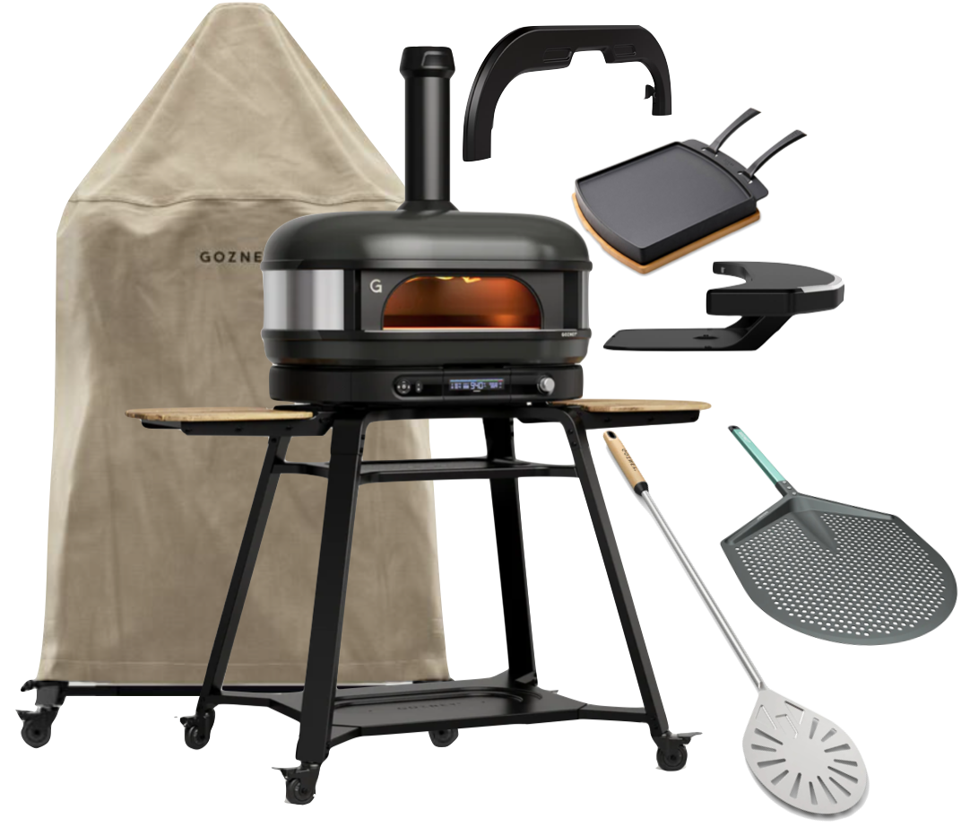 Gozney Dome Gen 2.0 XL Schwarz - Neapel Set inkl. Gestell