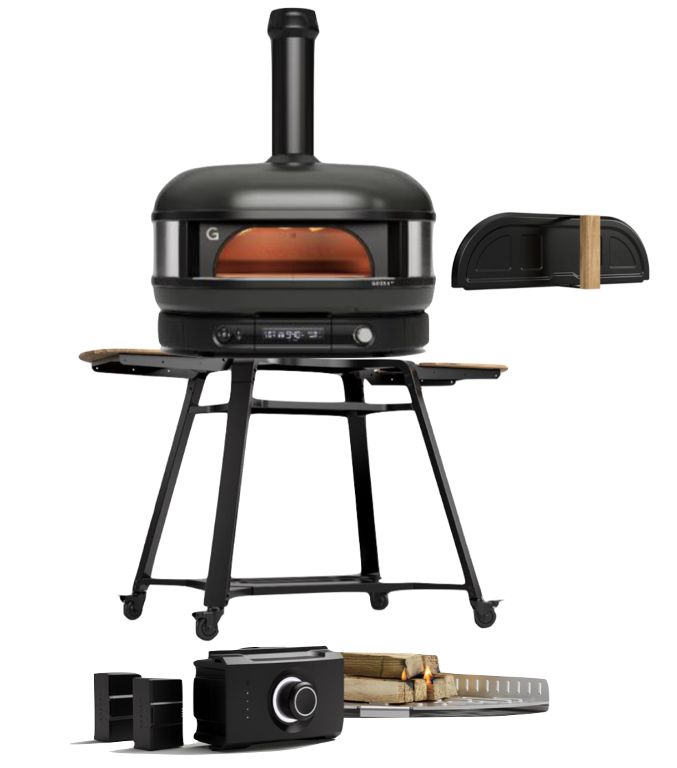 Gozney Dome Gen 2.0 XL Schwarz - Woodfire Set inkl. Gestell
