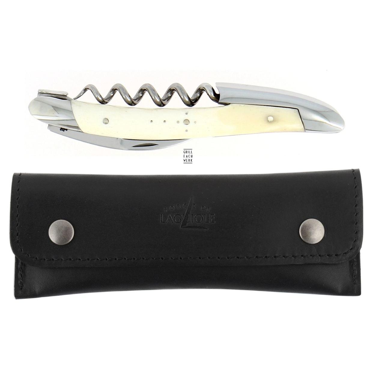 Forge de Laguiole Sommelier Kellnermesser - Hellem Knochen Forge de Laguiole Sommelier Kellnermesser - Hellem Knochen