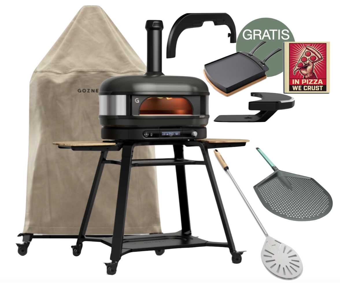 Gozney Dome Gen 2.0 XL Schwarz - Neapel Set inkl. Gestell