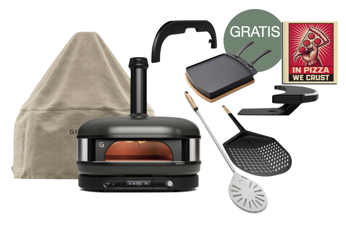 Gozney Dome Gen 2.0 Schwarz - Neapel Set