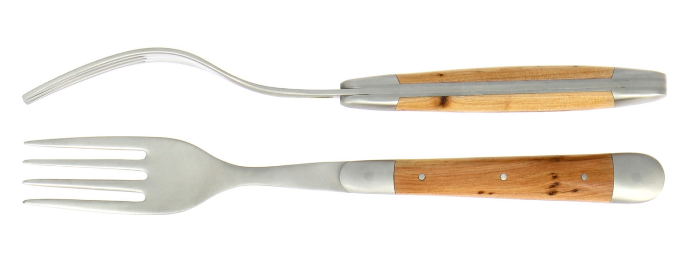 Forge de Laguiole Gabel 2er Set - Wacholderholz Forge de Laguiole Gabel 2er Set - Wacholderholz