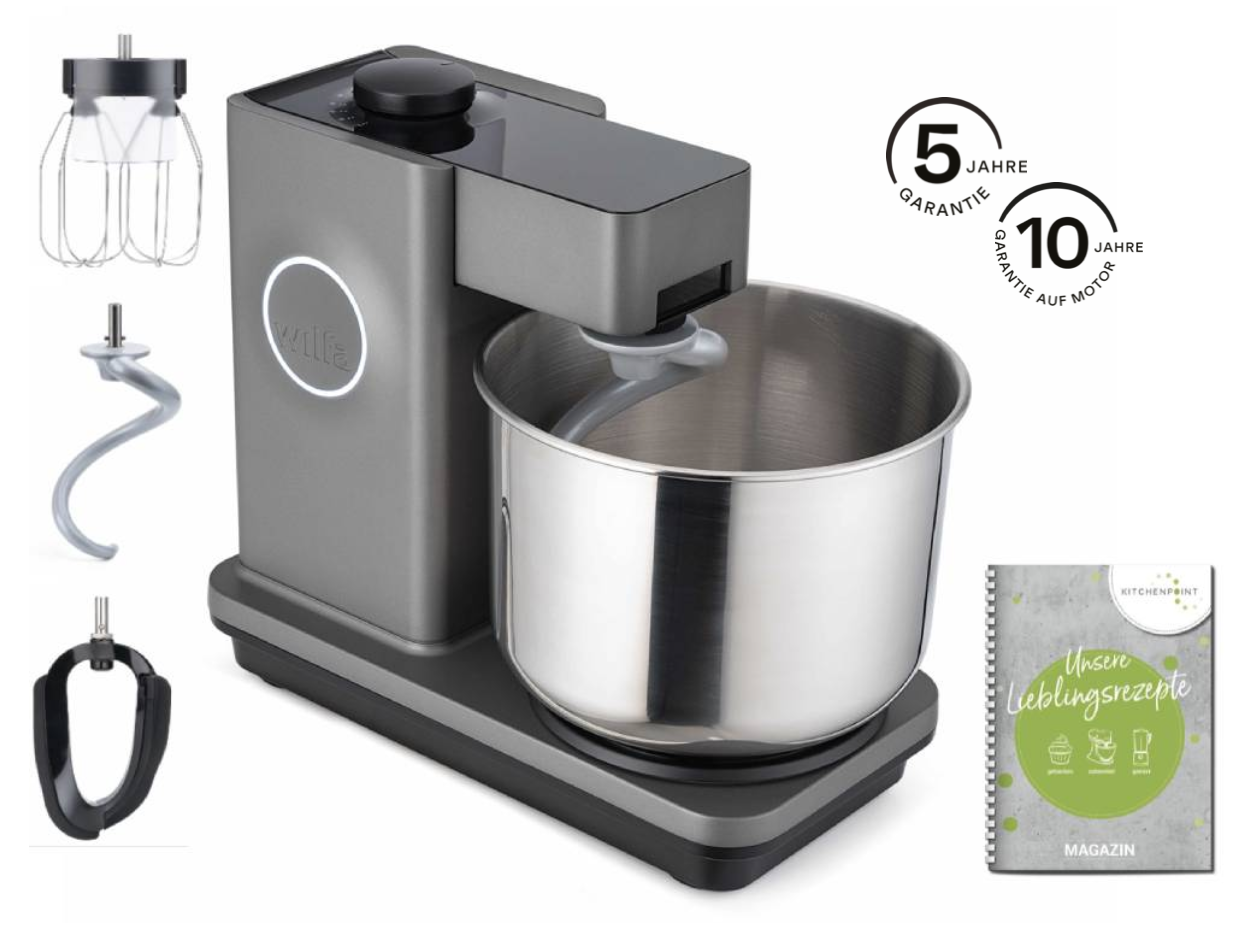 Wilfa Küchenmaschine Probaker grau