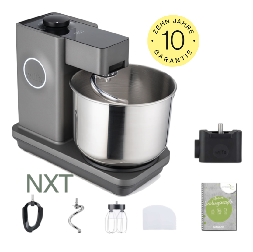 Wilfa Küchenmaschine PROBAKER NXT, Grau - Adapter Set