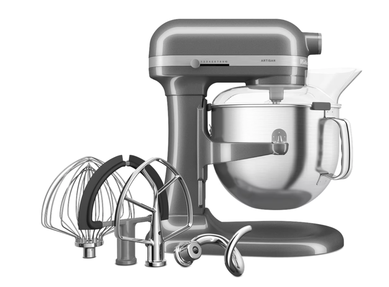 KitchenAid Küchenmaschine 6,6L ARTISAN - Medallion Silber