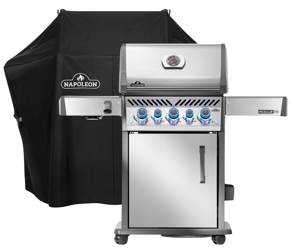 Napoleon Rogue PRO-S 425 mit Edelstahl Rosten inkl. Abdeckhaube - Modell 2025