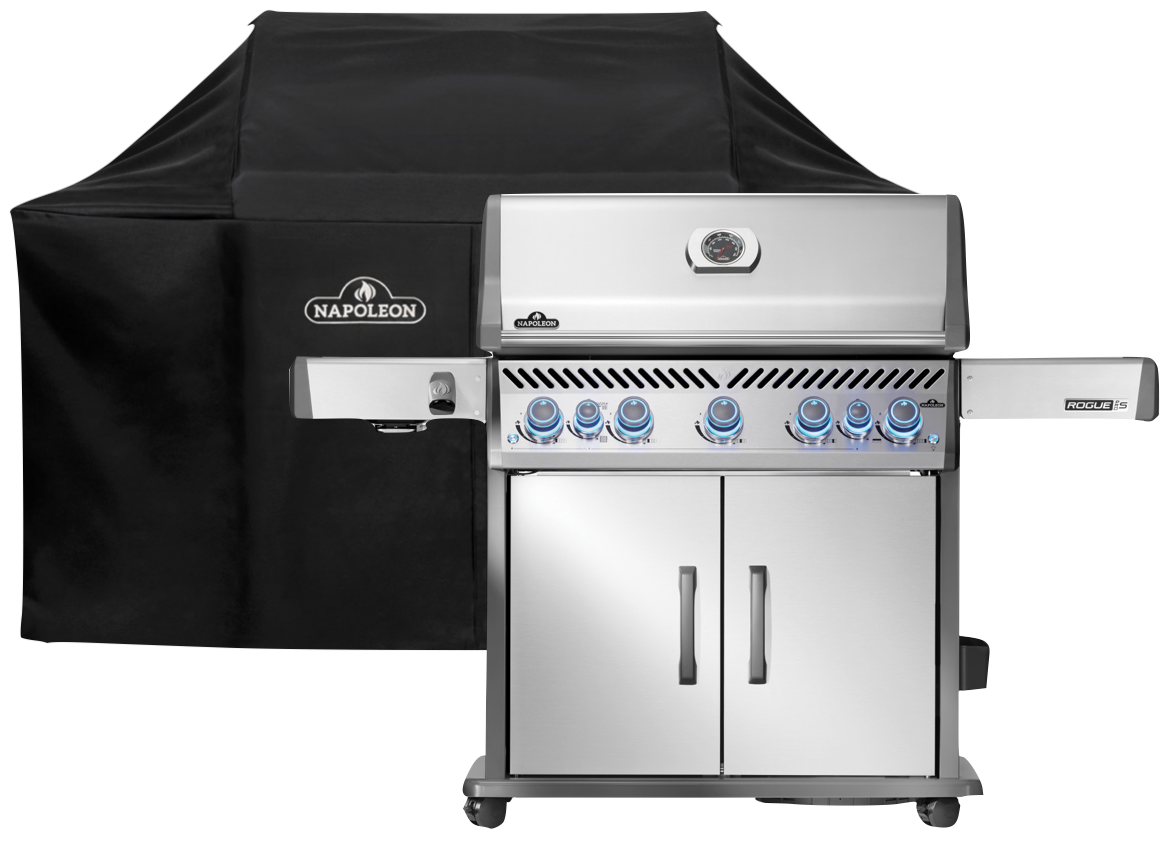 Napoleon Rogue PRO-S 625 mit Edelstahl Rosten inkl. Abdeckhaube - Modell 2025