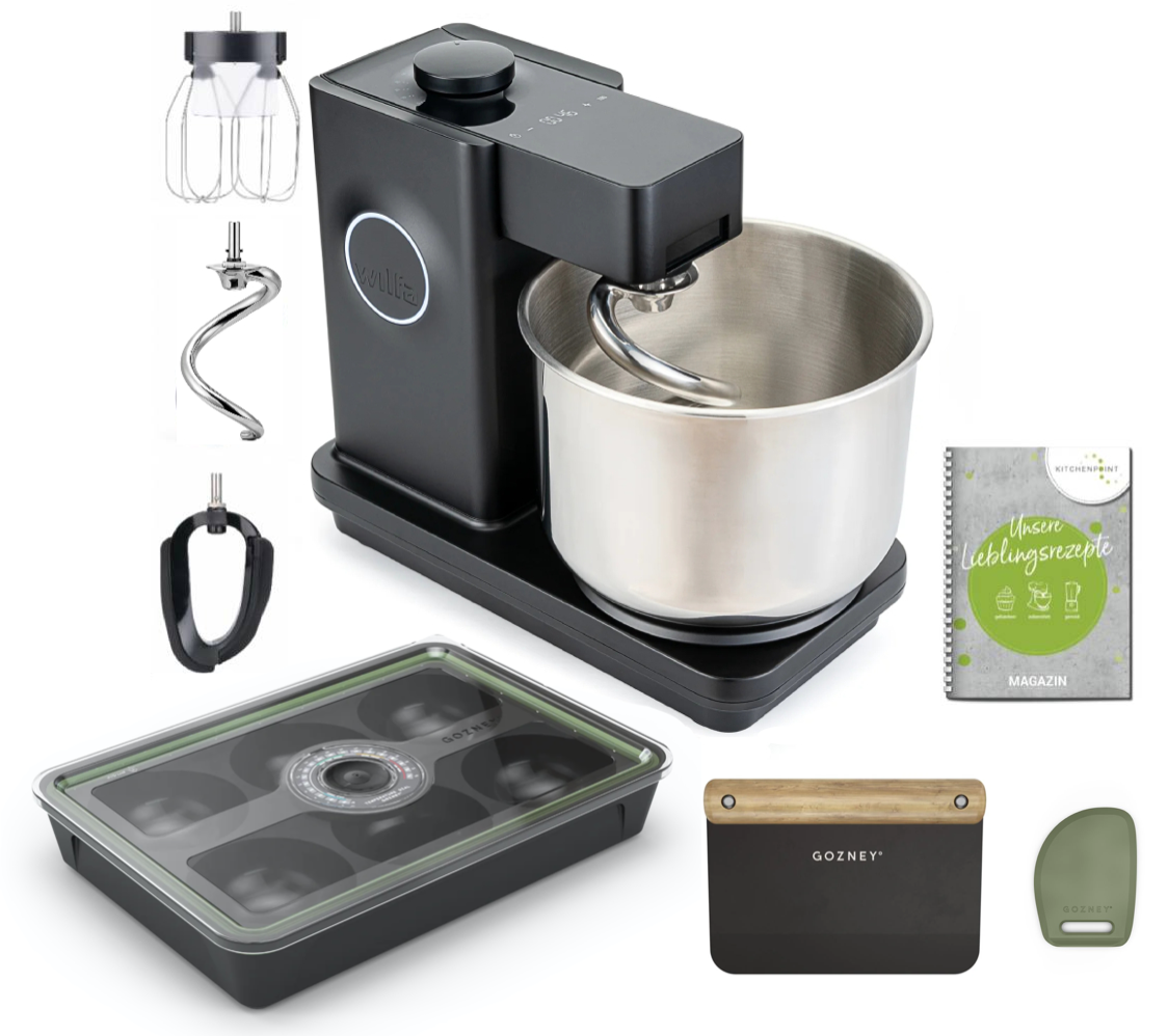 Wilfa Küchenmaschine Probaker Timer schwarz - Gozney Pizza Set Wilfa Küchenmaschine Probaker Timer schwarz - Gozney Pizza Set