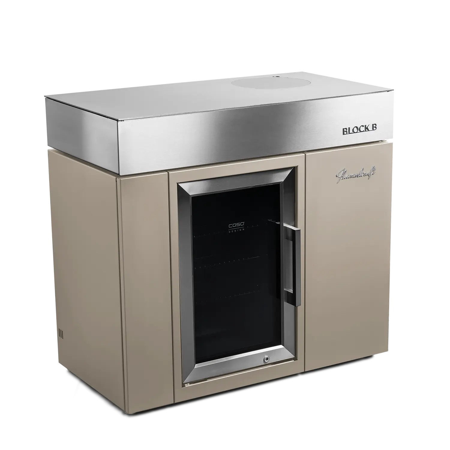 Flammkraft Block B Taupe - Kühl- und Barmodul
