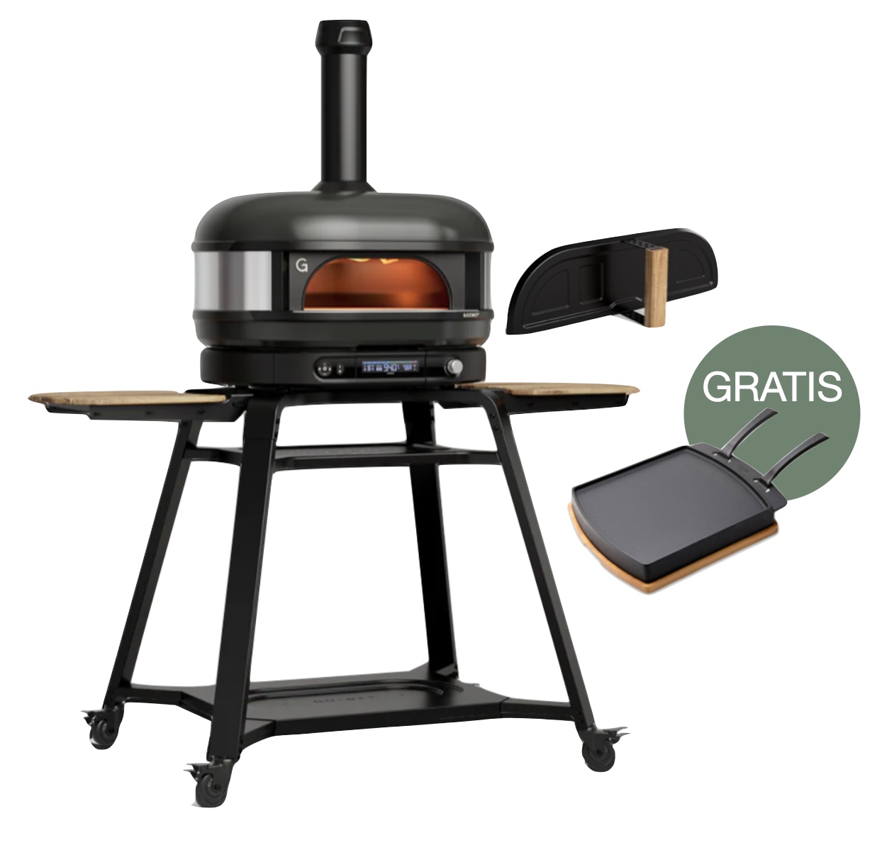 Gozney Dome Gen 2.0 Schwarz - Brotback Set inkl. Gestell