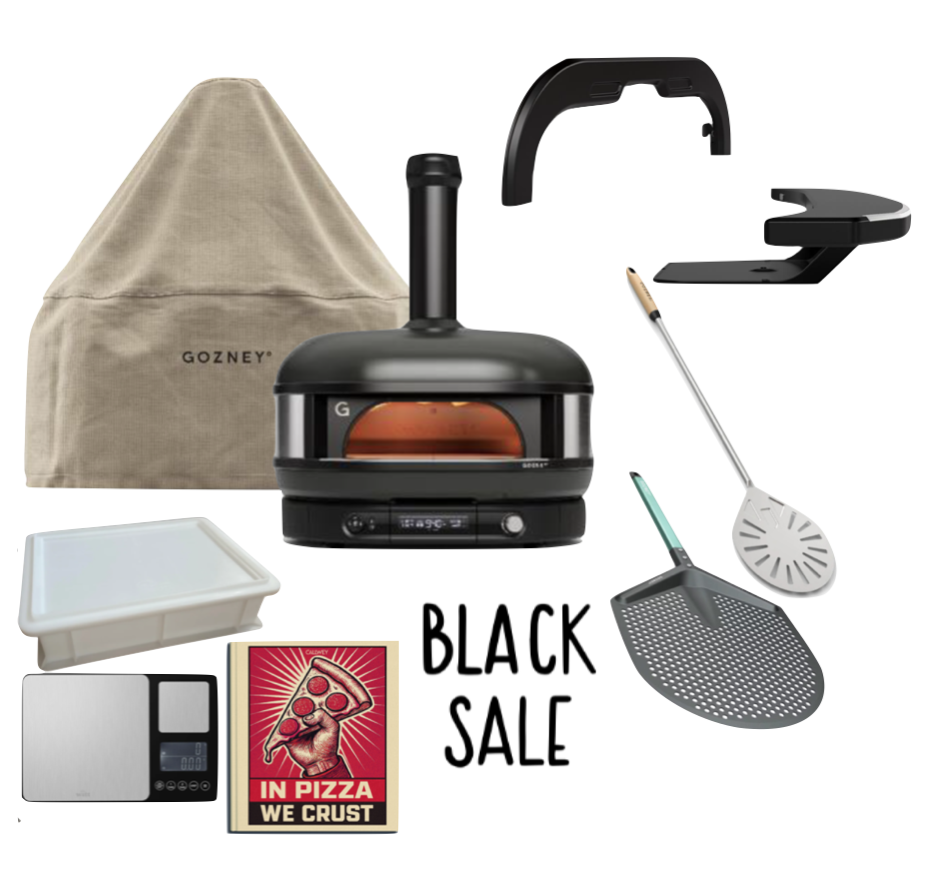 Gozney Dome Gen 2.0 XL Schwarz - Neapel Set