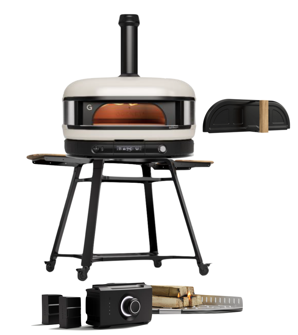 Gozney Dome Gen 2.0 XL Creme - Woodfire Set inkl. Gestell