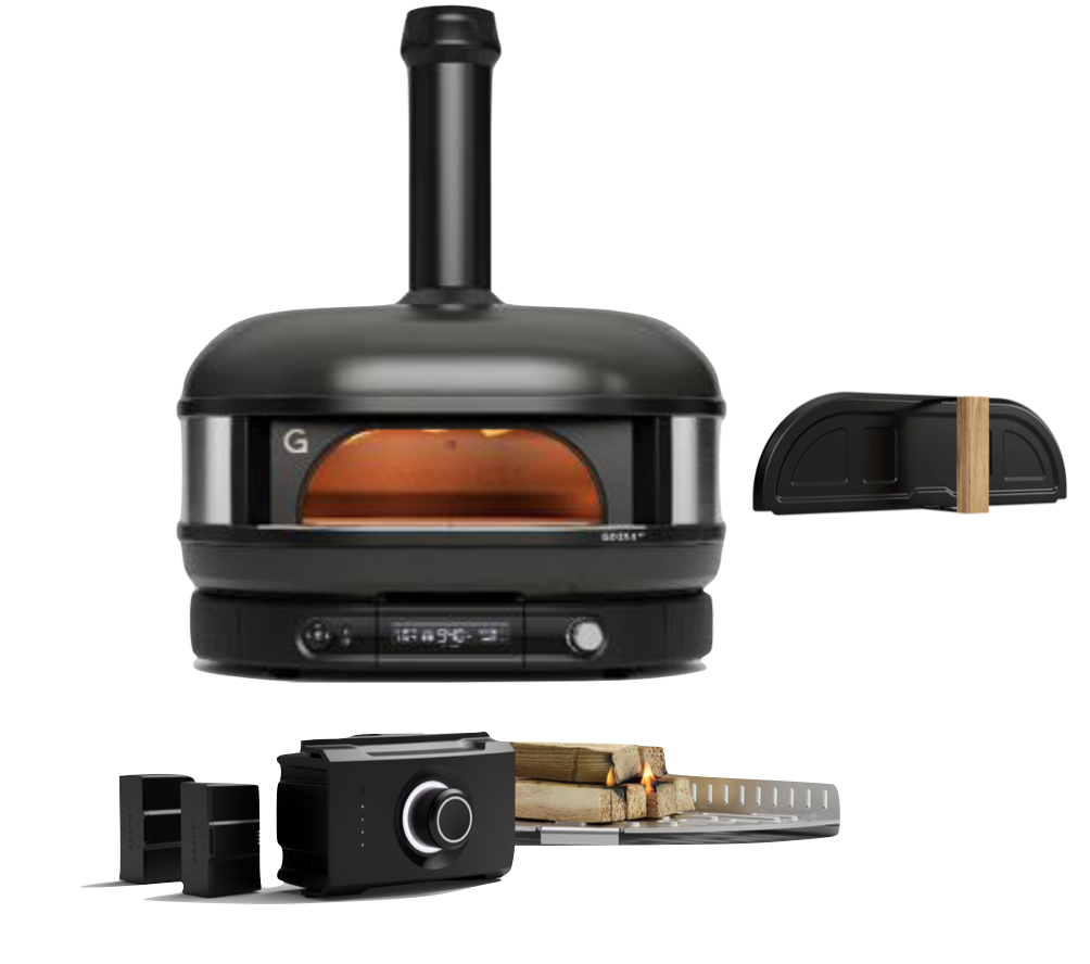 Gozney Dome Gen 2.0 XL Schwarz - Woodfire Set
