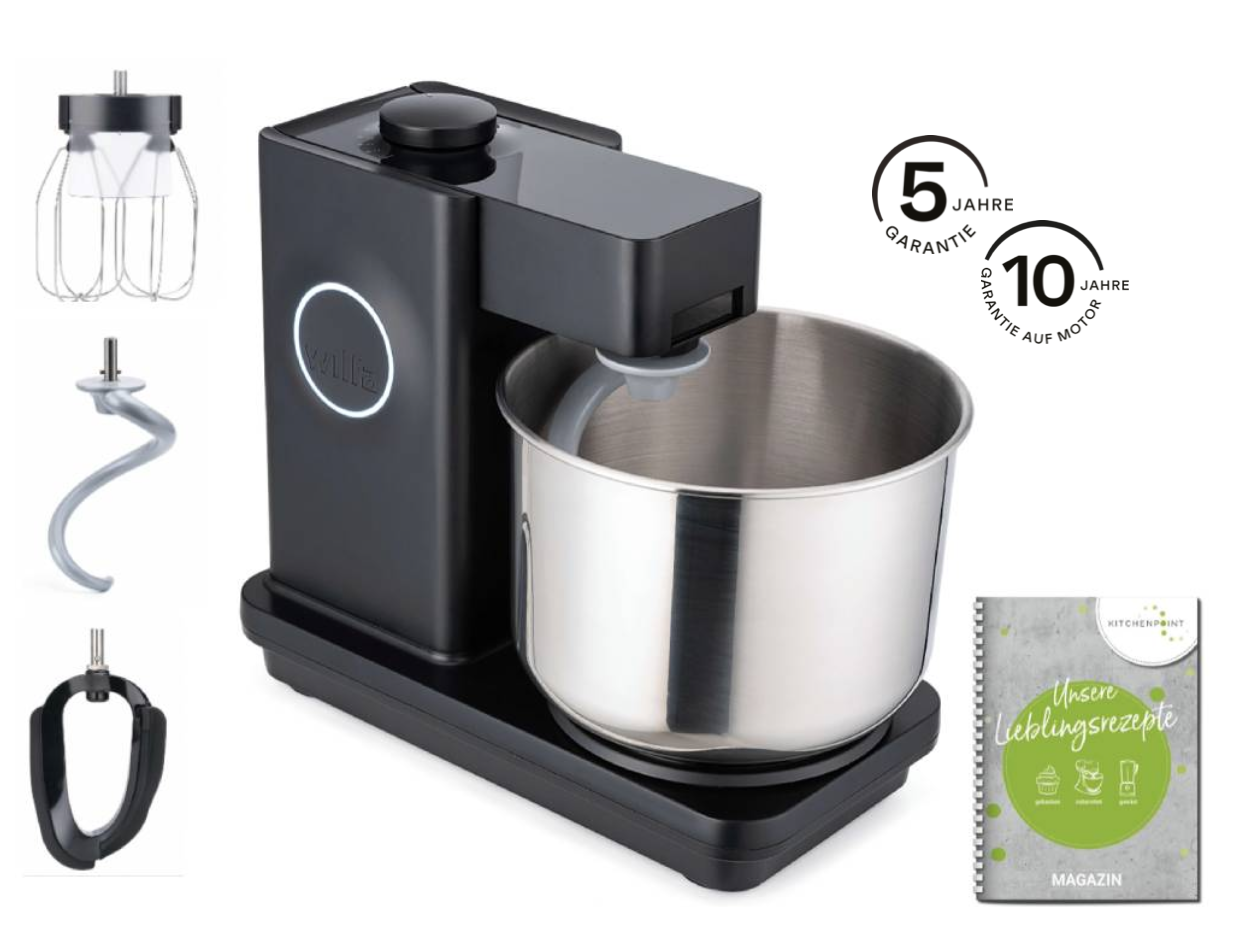 Wilfa Küchenmaschine Probaker schwarz Wilfa Küchenmaschine Probaker schwarz